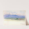 Alban Mountains from Via Tuscolana, Rome by George Elbert Burr