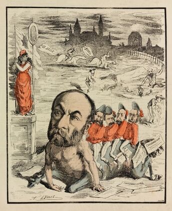 Albert Barbieux Gérant du Rappel (1870)
