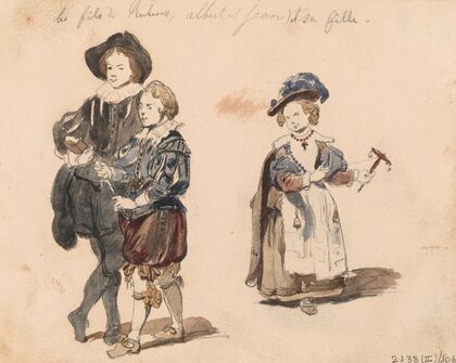 Albert, Nicolaas and Clara Serena, Children of Peter Paul Rubens