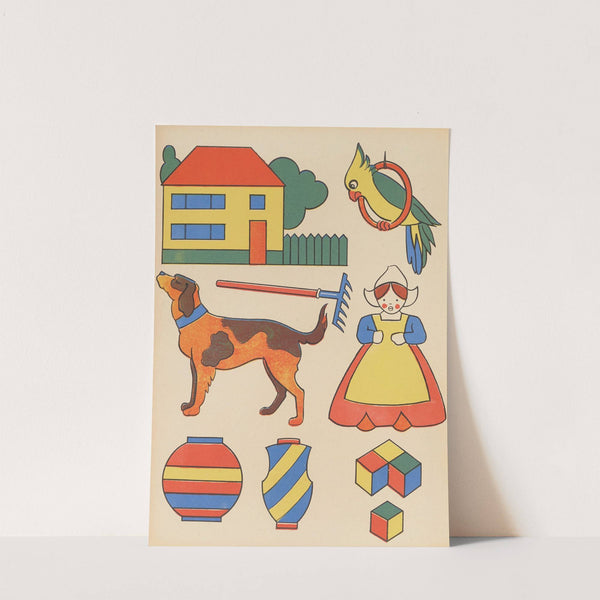 Album à colorier Pl.29 (1935-1936) by Gaston Marechaux