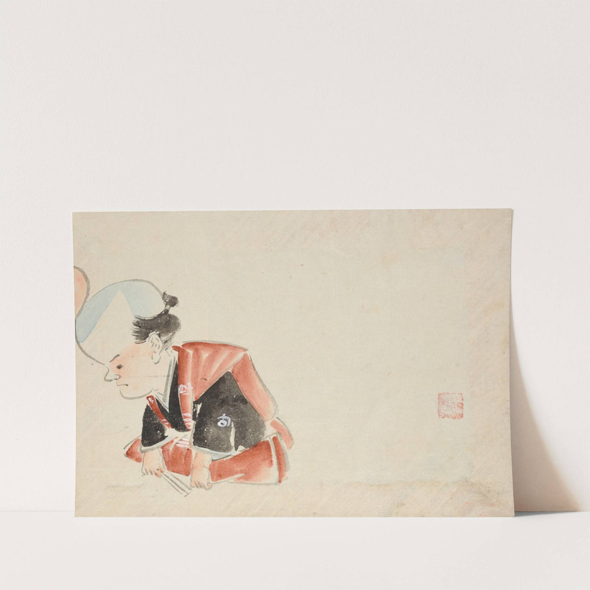 Album of Ichiryusai Hiroshige’s Sketches Pl.01 (ca. 1850) by Utagawa Hiroshige