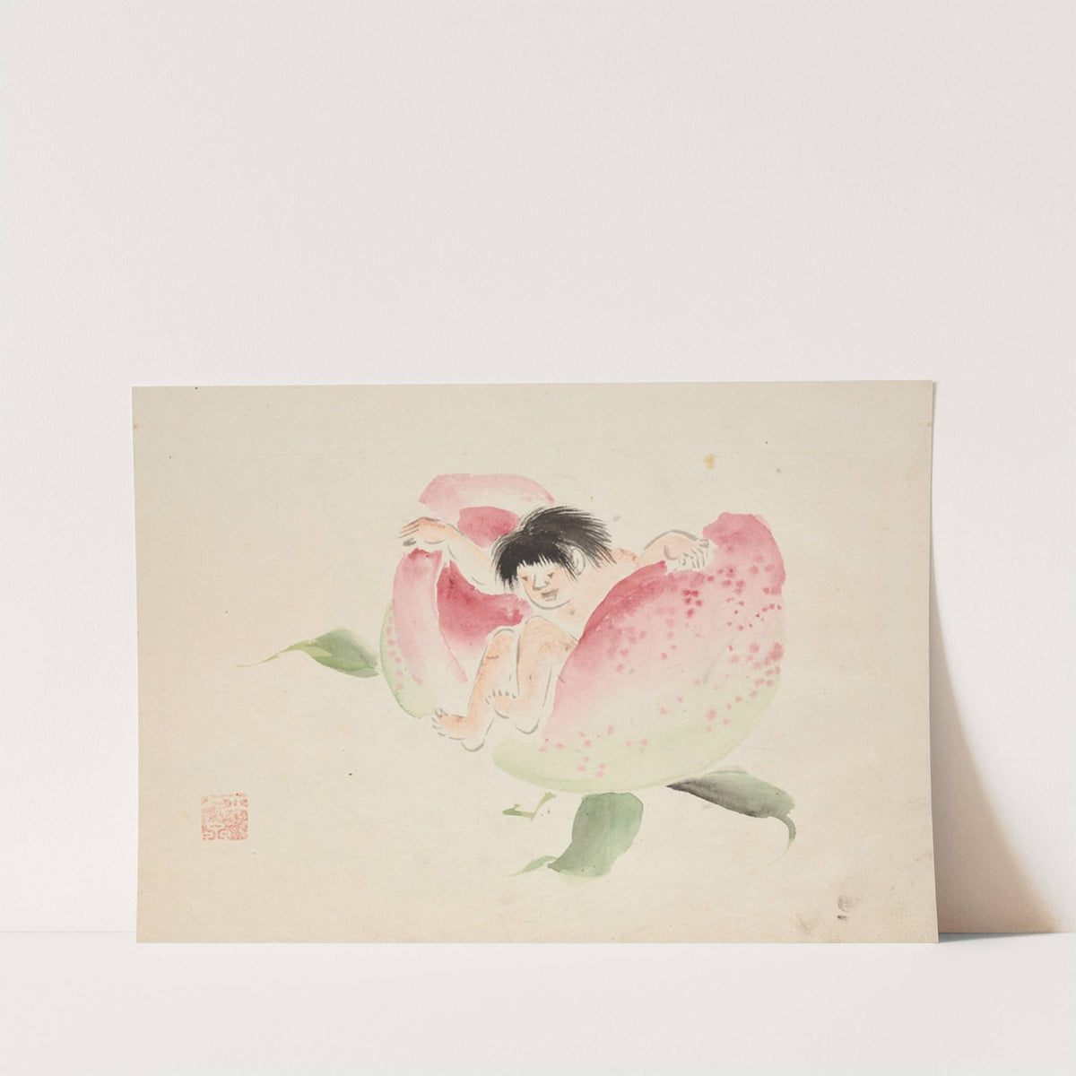 Album of Ichiryusai Hiroshige’s Sketches Pl.07 (ca. 1850) by Utagawa Hiroshige