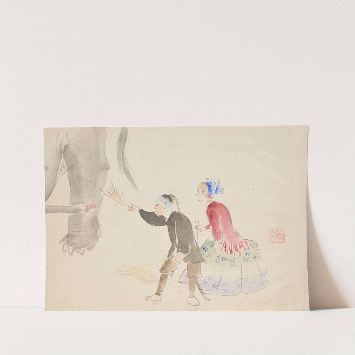 Album of Ichiryusai Hiroshige’s Sketches Pl.19 (ca. 1850) by Utagawa Hiroshige