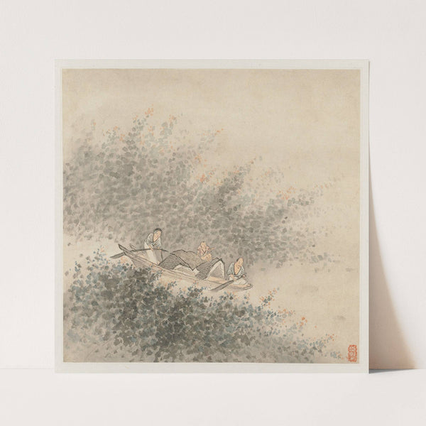 Album of Landscapes; Leaf 6 (1677) by Wang Gai