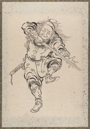 Album of Sketches by Katsushika Hokusai and His Disciples Pl.05 (19th century)