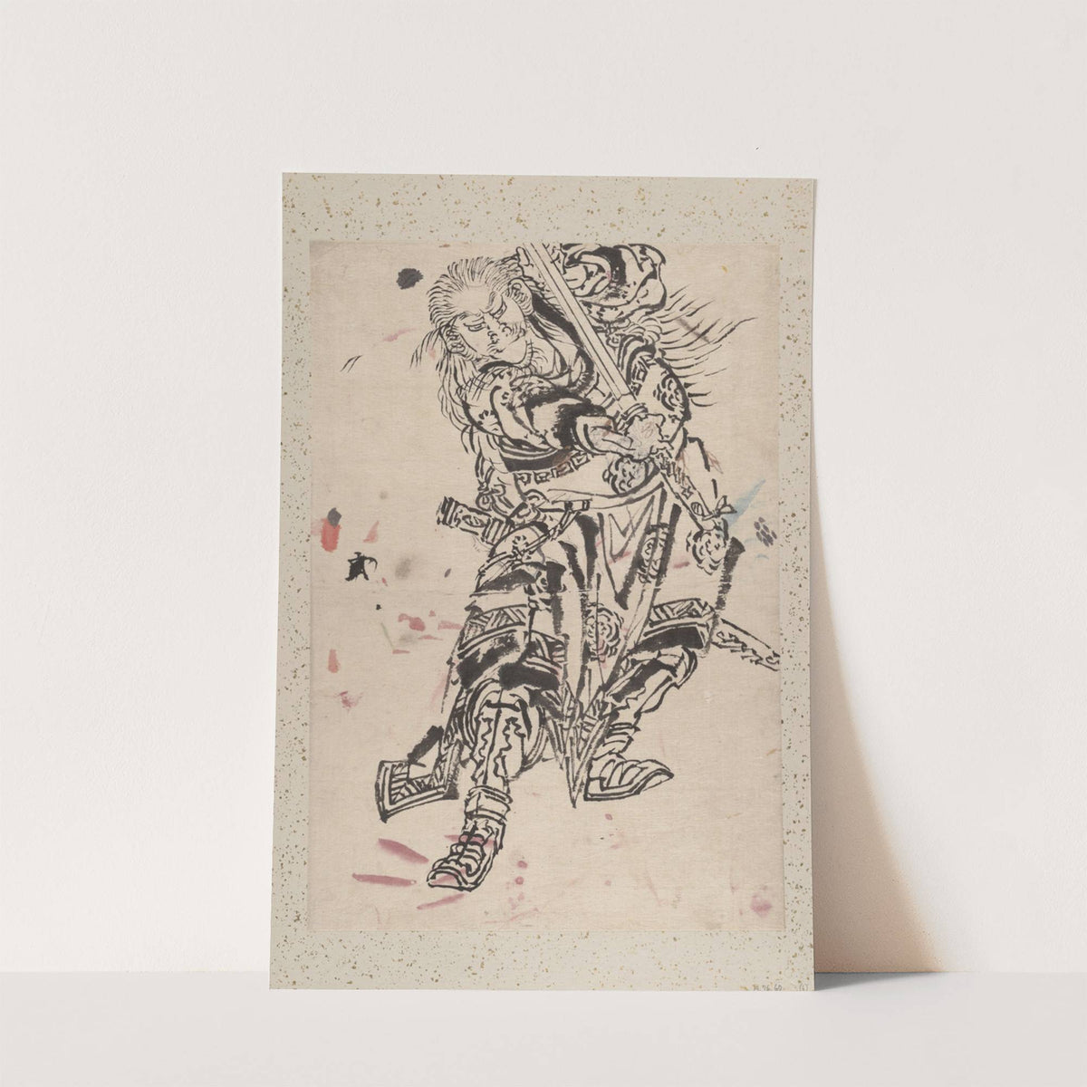Album of Sketches by Katsushika Hokusai and His Disciples Pl.06 (19th century) by Katsushika Hokusai