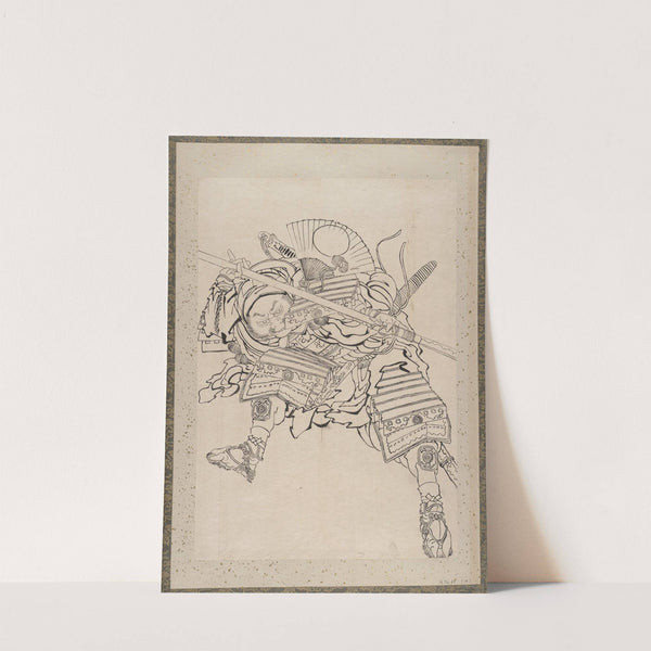 Album of Sketches by Katsushika Hokusai and His Disciples Pl.19 (19th century) by Katsushika Hokusai