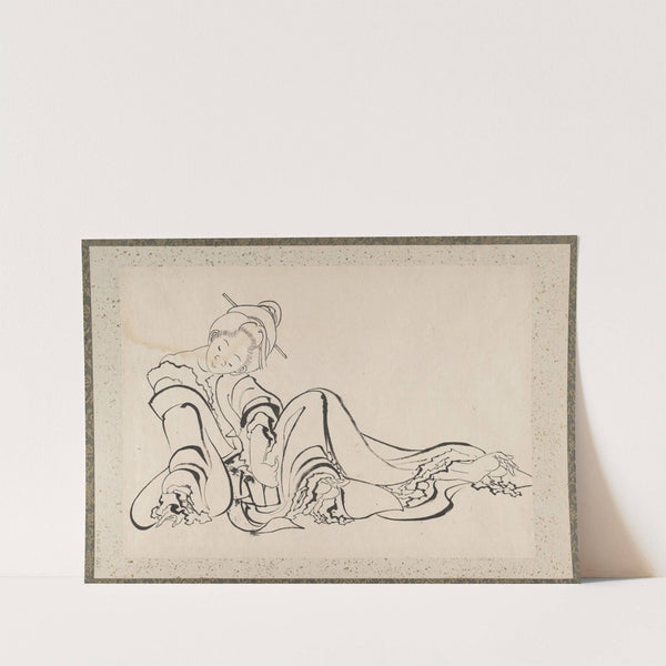 Album of Sketches by Katsushika Hokusai and His Disciples Pl.26 (19th century) by Katsushika Hokusai