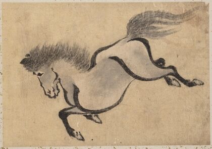 Album of Sketches by Katsushika Hokusai and His Disciples Pl.47 (19th century)