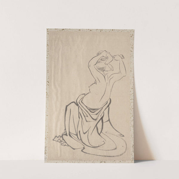 Album of Sketches by Katsushika Hokusai and His Disciples Pl.54 (19th century) by Katsushika Hokusai