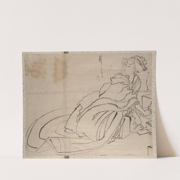 Album of Sketches by Katsushika Hokusai and His Disciples Pl.56 (19th century) by Katsushika Hokusai