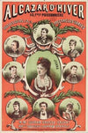 Alcazar D’hiver 10, Frg. Poissonniere Tous Les Soirs A 7h 12 Spectacles Varies (1873-1883)