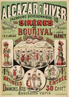 Alcazar D’hiver Faubourg Poissonniere. 10 Immense Succes Les Sirenes De Bougival (1879)