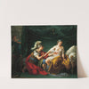 Alcibiades on his Knees Before his Mistress by Louis-Jean-François Lagrenée