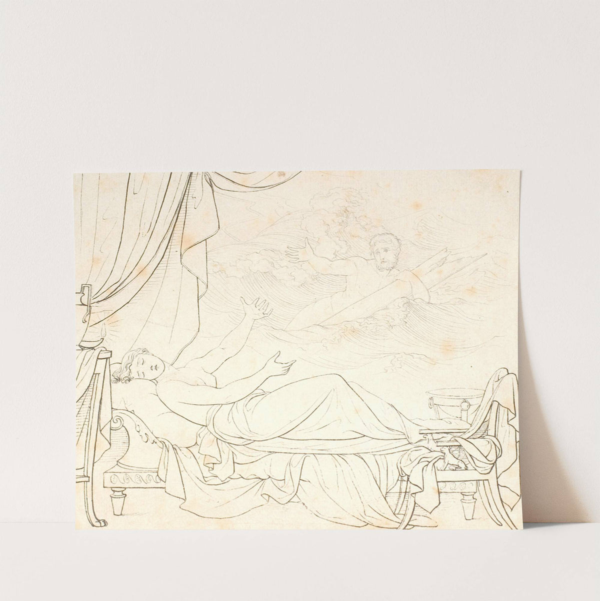 Alcyones drømmesyn by Christian Gottlieb Kratzenstein-Stub