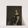 Aletta Pancras (1649-1707) Wife of François de Vicq by Gerard ter Borch