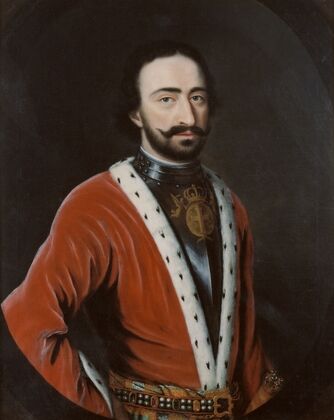 Alexander Bagratio, Prince of Georgia, Commander of the Russian Artillery at the Battle of Narva