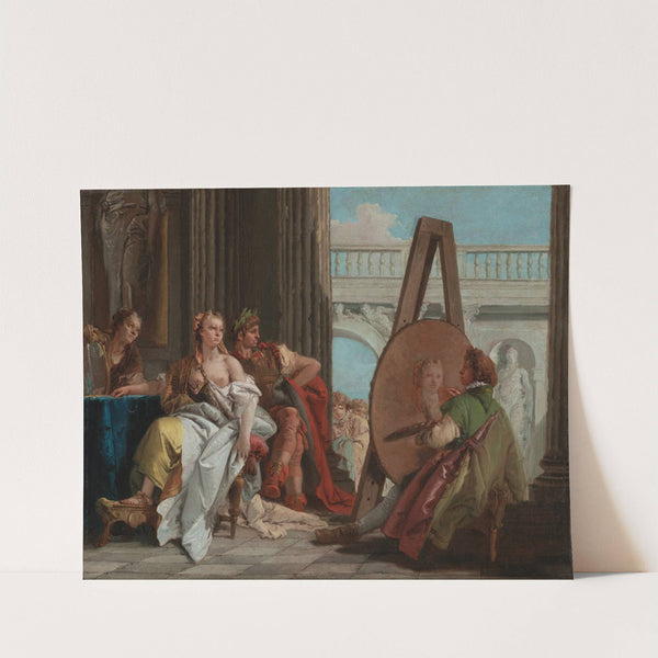Alexander the Great and Campaspe in the Studio of Apelles (about 1740) by Giovanni Battista Tiepolo