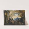 Alexander The Great And Thalestris by Giovanni Ghisolfi