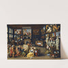 Alexander The Great Visits The Studio Of Apelles by Willem van Haecht
