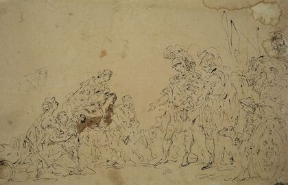 Alexander und die Familie des Darius