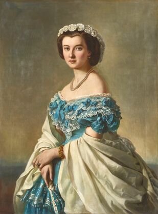 Alexandra Freifrau von und zu Bodman, geb. Offensandt von Berckholtz (1860) — size preview