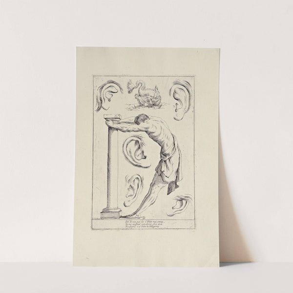 Alfabeto in sogno Pl.05 by Giuseppe Maria Mitelli