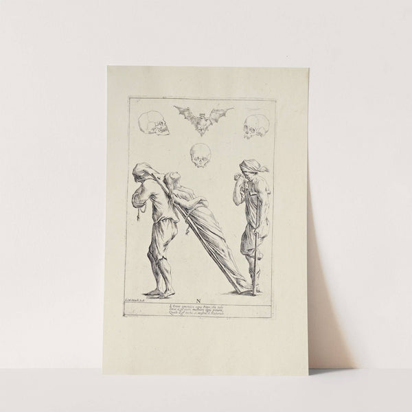 Alfabeto in sogno Pl.14 by Giuseppe Maria Mitelli