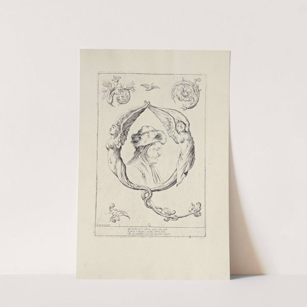 Alfabeto in sogno Pl.17 by Giuseppe Maria Mitelli