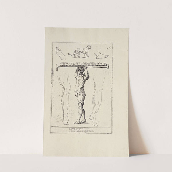 Alfabeto in sogno Pl.20 by Giuseppe Maria Mitelli