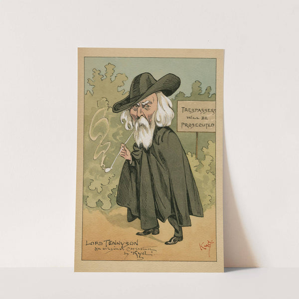 Alfred Tennyson by Joseph Clayton Clarke (Kyd)