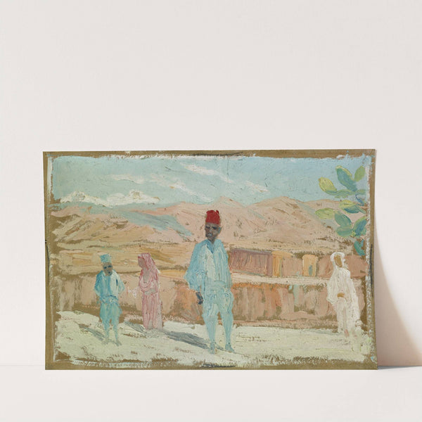 Algerische Eingeborene by Ernst Schiess