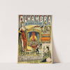 Alhambra 50. Avenue De Clichy A Nous La Derniere (1888) by Imp. Charles Lévy