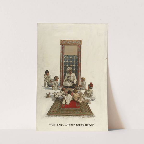 Ali Baba and the Forty Thieves by Edward Vincent Brewer