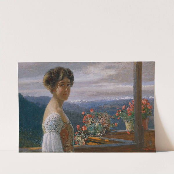 Alice Charlemont, Die Tochter Des Malers by Hugo Charlemont