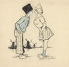 Alice de Tender et Yvonne Harnold dans ‘Les moulins qui chantent’ de Frantz Fonson et Fernand Wicheler (1912)