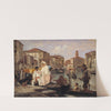 Alighting from a Gondola in Venice by Wilhelm Marstrand