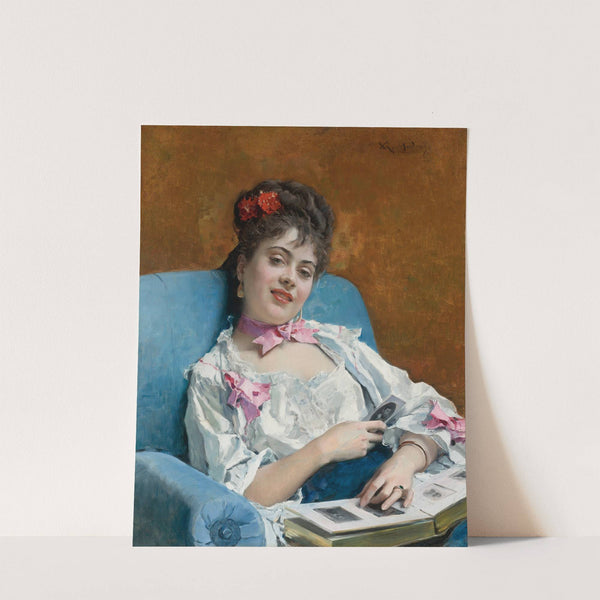 Aline, Album De Familia (Aline, Reflections) by Raimundo de Madrazo y Garreta