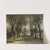 Allee am Fluß mit Postkutsche (1883) by Carl Bolze