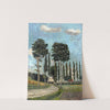 Allee in der Dachauer Gegend by Max Zettler