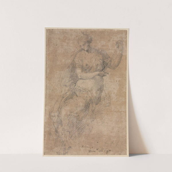 Allegorical Figure (1500s) by Niccolo dell''' Abbate