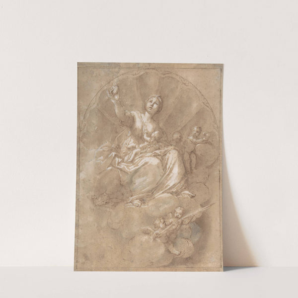Allegorical Figure of Charity by Marcantonio Franceschini