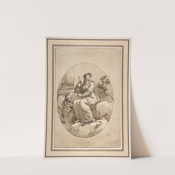 Allegorical Figure of Chastity by Filippo Pedrini