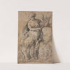 Allegorical Figure (verso) by Nicolò dell&#039;Abate