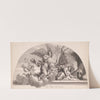 Allegorical representation with Jealousy and Discord by Jean Audran