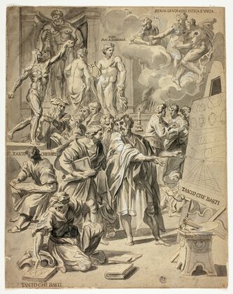 Allegorical Scene in Artist’s Studio