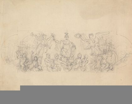 Allegorical Sketch of Victory