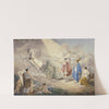 Allegorie auf die Confédération Rhenane oder besser auf das Lager von Boulogne und die beabsichtigte Invasion in England by Charles Johannot