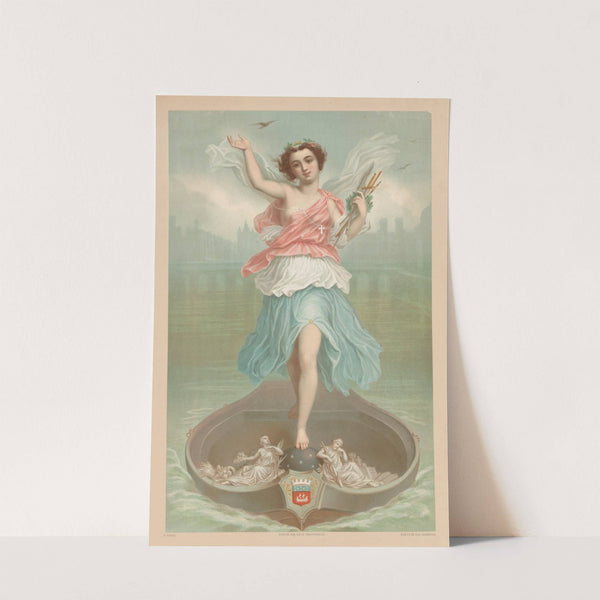 Allégorie de Lutèce by Pierre-Gustave Staal