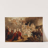 Allégorie des fiançailles de Louis XV avec l&#039;infante Marie-Anne-Victoire d&#039;Espagne (1722) by Nicolas de Largillière